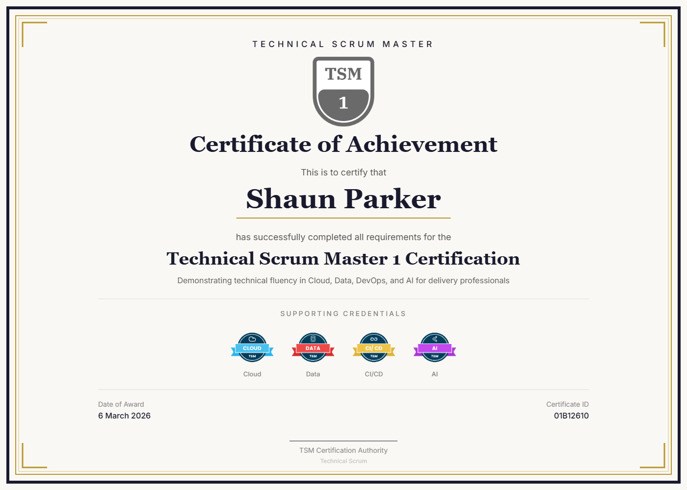 Photo shared by Shaun Parker